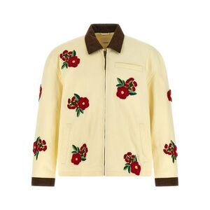 FOUND Multicolor Cotton Denim Men's Jacket